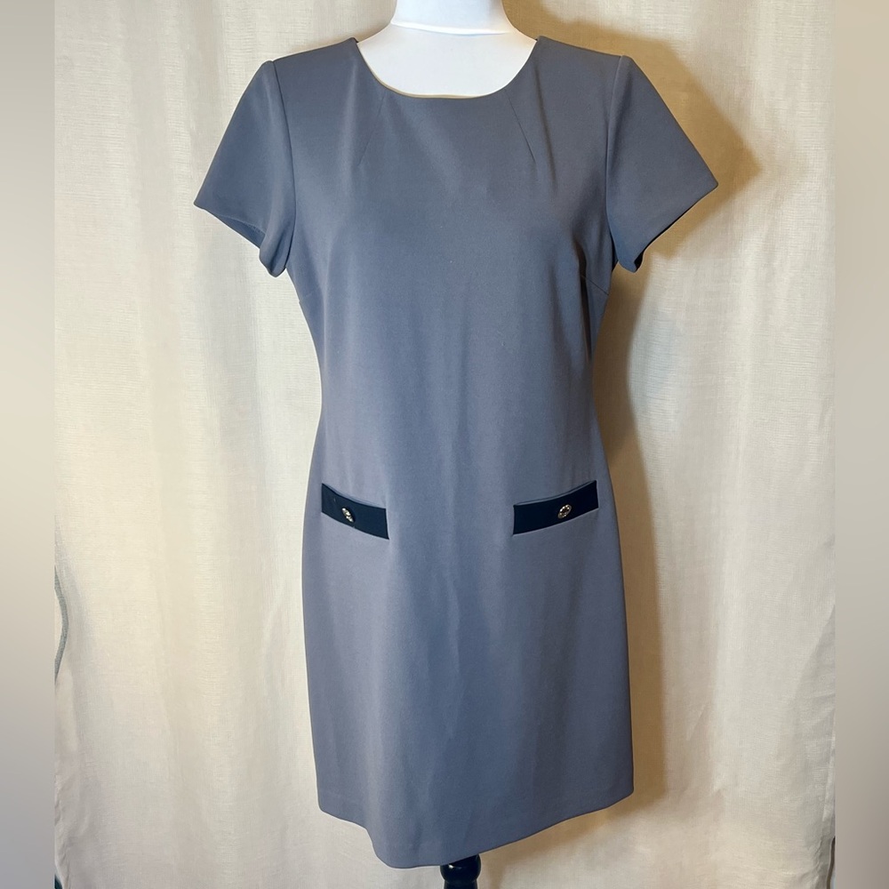 Vtg.TOMMY HILFIGER grey dress size 10